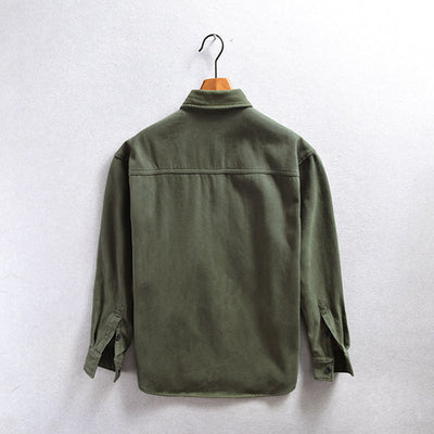 Ryan™ | Fleece Cargo Overshirt - By Mezory-London