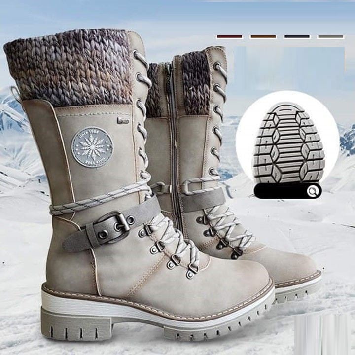 Harper™ | Frost-Proof Lace-Up Boots - By Mezory-London