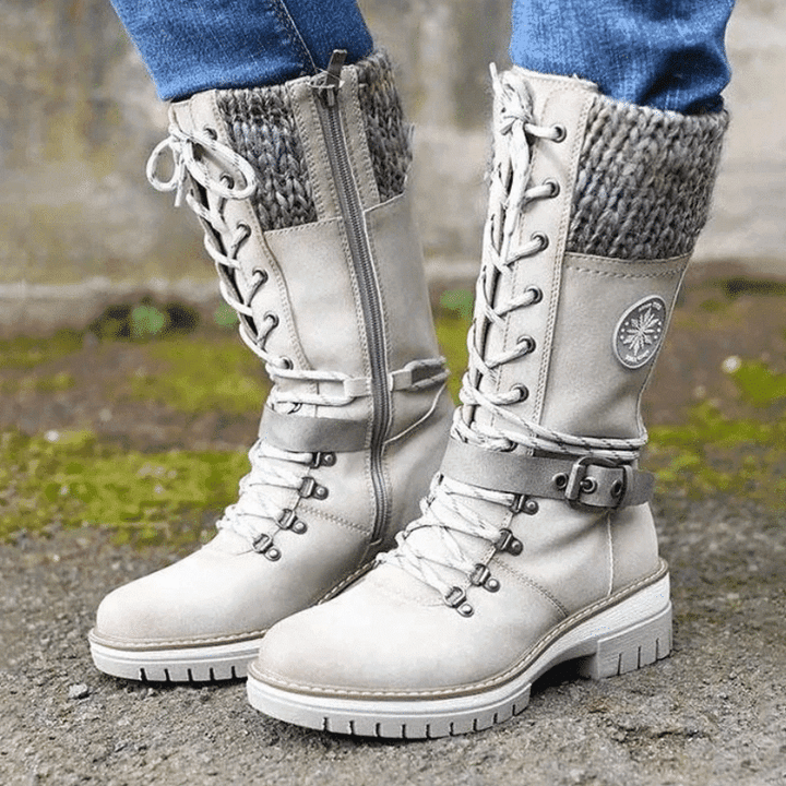 Harper™ | Frost-Proof Lace-Up Boots - By Mezory-London