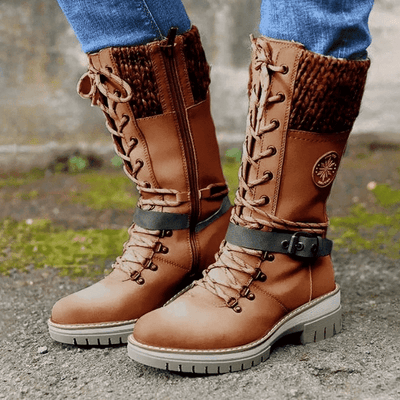 Harper™ | Frost-Proof Lace-Up Boots - By Mezory-London