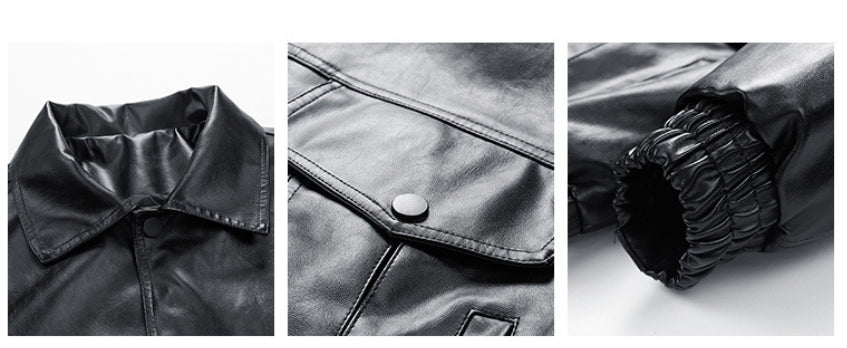 Jackson™ | Classic Leather Jacket - By Mezory-London