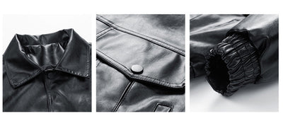 Jackson™ | Classic Leather Jacket - By Mezory-London