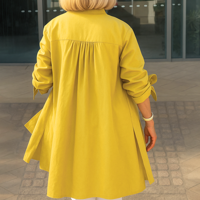 Charlotte™ | Elegant Shirt Blouse with Bow Sleeves