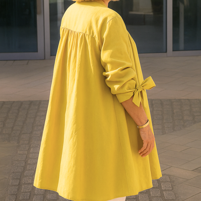 Charlotte™ | Elegant Shirt Blouse with Bow Sleeves