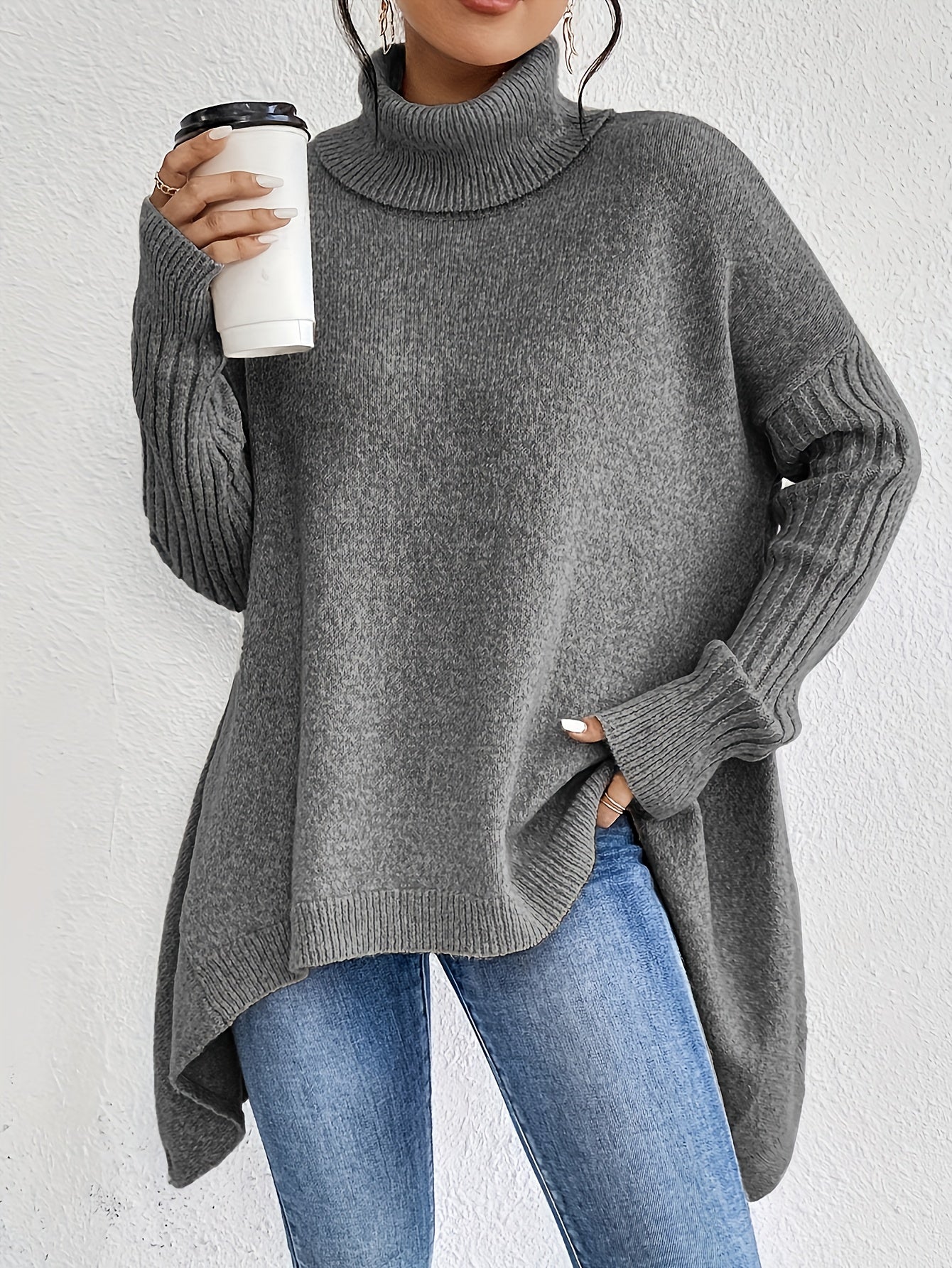 Bella™ | Cozy Knit Turtleneck - By Mezory-London