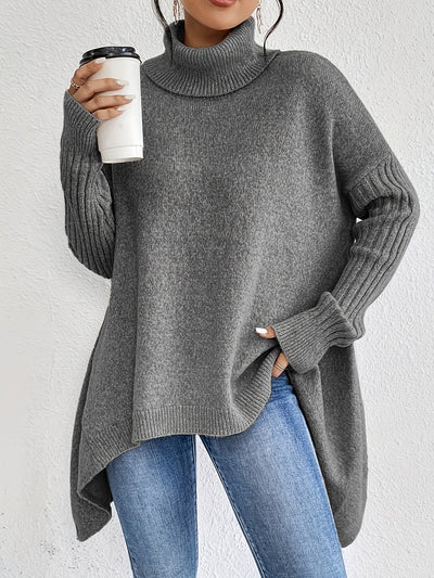 Bella™ | Cozy Knit Turtleneck - By Mezory-London
