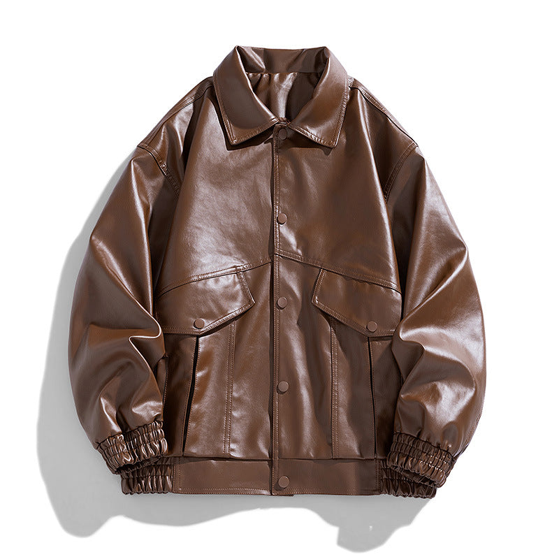 Jackson™ | Classic Leather Jacket - By Mezory-London