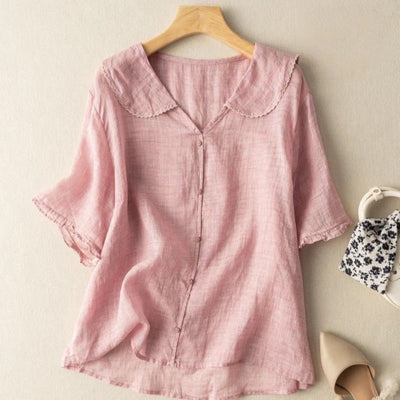 Naomi™ | Lightweight Linen Shirt for Women