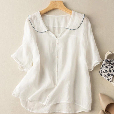 Naomi™ | Lightweight Linen Shirt for Women