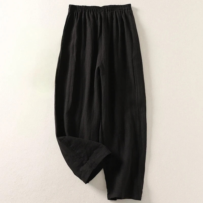 Clara™ | Lightweight Linen Trousers