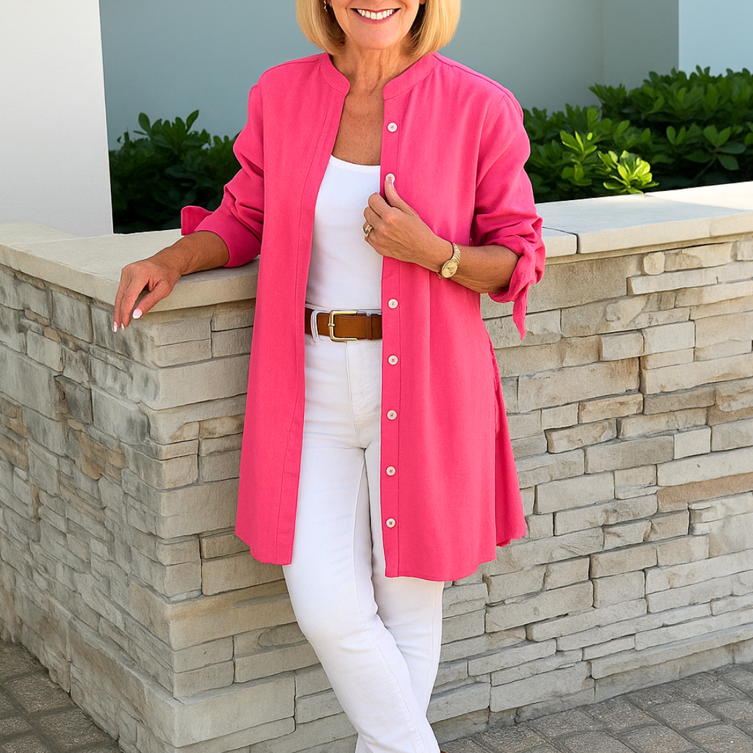 Charlotte™ | Elegant Shirt Blouse with Bow Sleeves