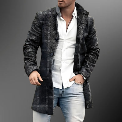 Theodore™ | Double-Breasted Topcoat - By Mezory-London