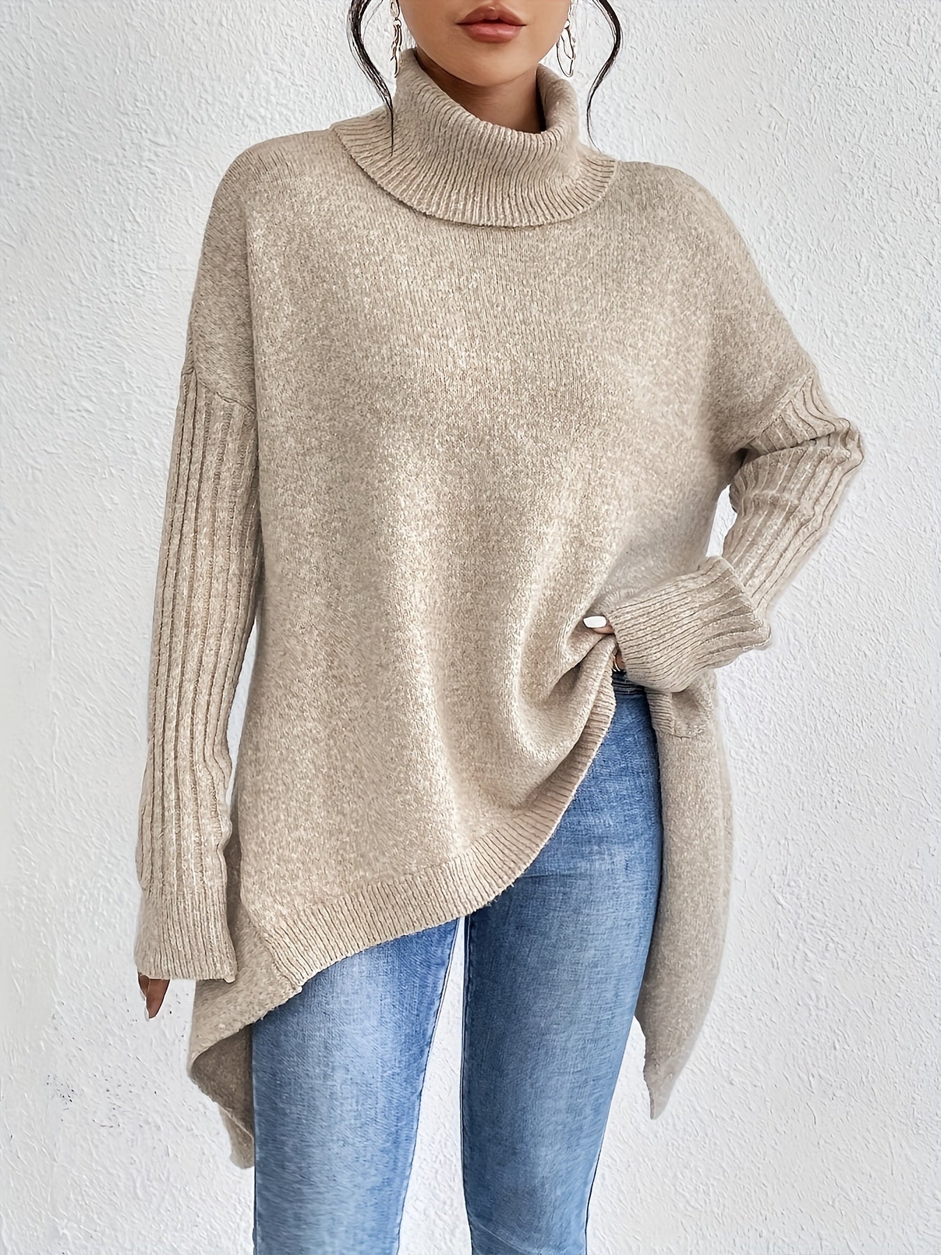 Bella™ | Cozy Knit Turtleneck - By Mezory-London