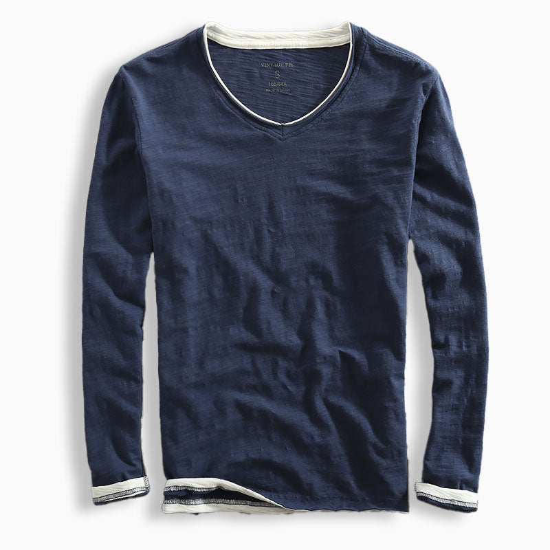 Miles™ | Cotton Long Sleeve Shirt