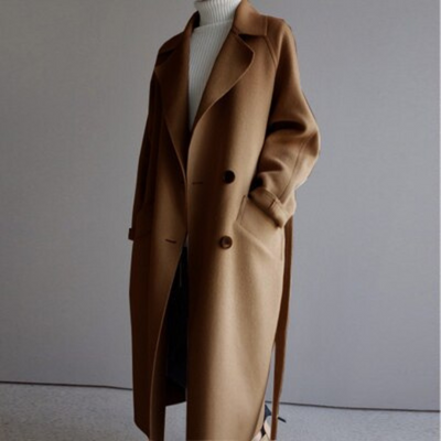 Beatrice™ | Luxe Wool Wrap Coat - By Mezory-London