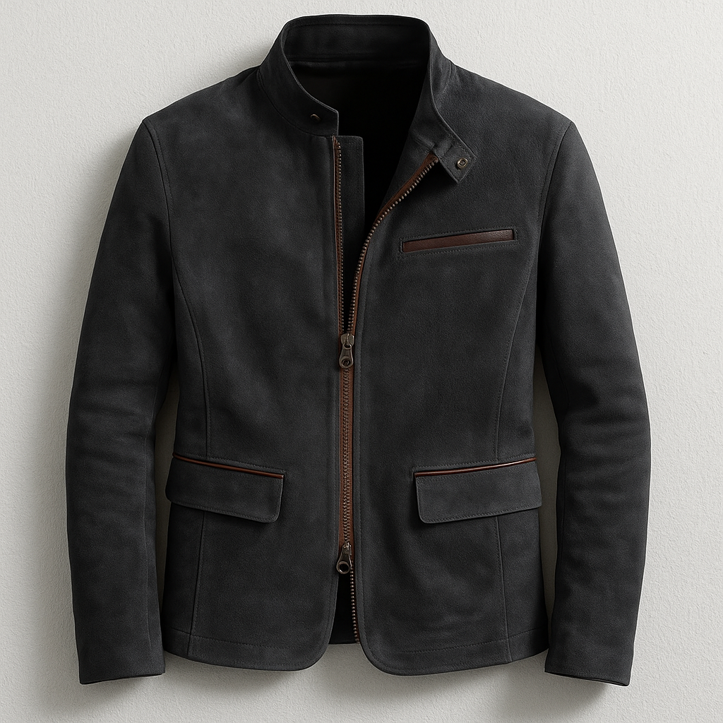 Oliver™ | Classic Suede Jacket - By Mezory-London