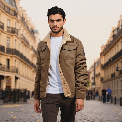 Graham™ | Classic Aviator Bomber Jacket