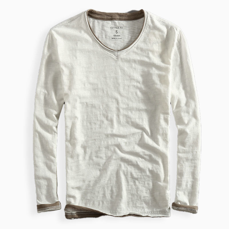 Miles™ | Cotton Long Sleeve Shirt