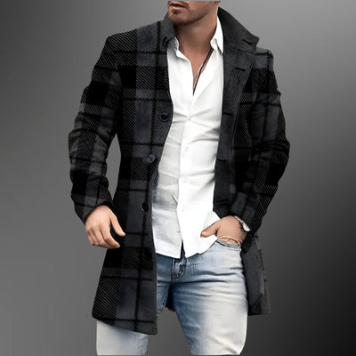 Theodore™ | Double-Breasted Topcoat - By Mezory-London
