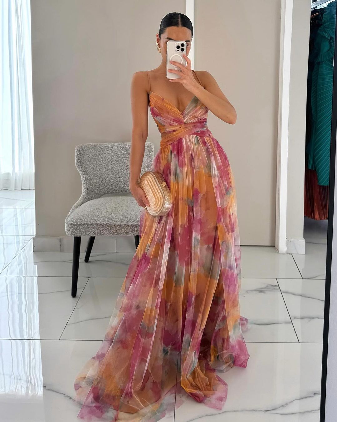 Olivia™ | Bohemian Bloom Maxi Dress