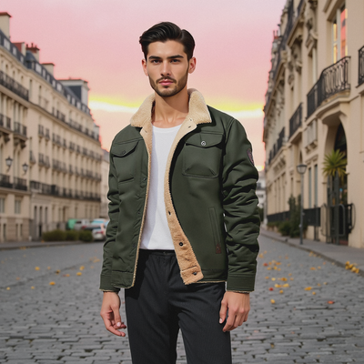 Graham™ | Classic Aviator Bomber Jacket