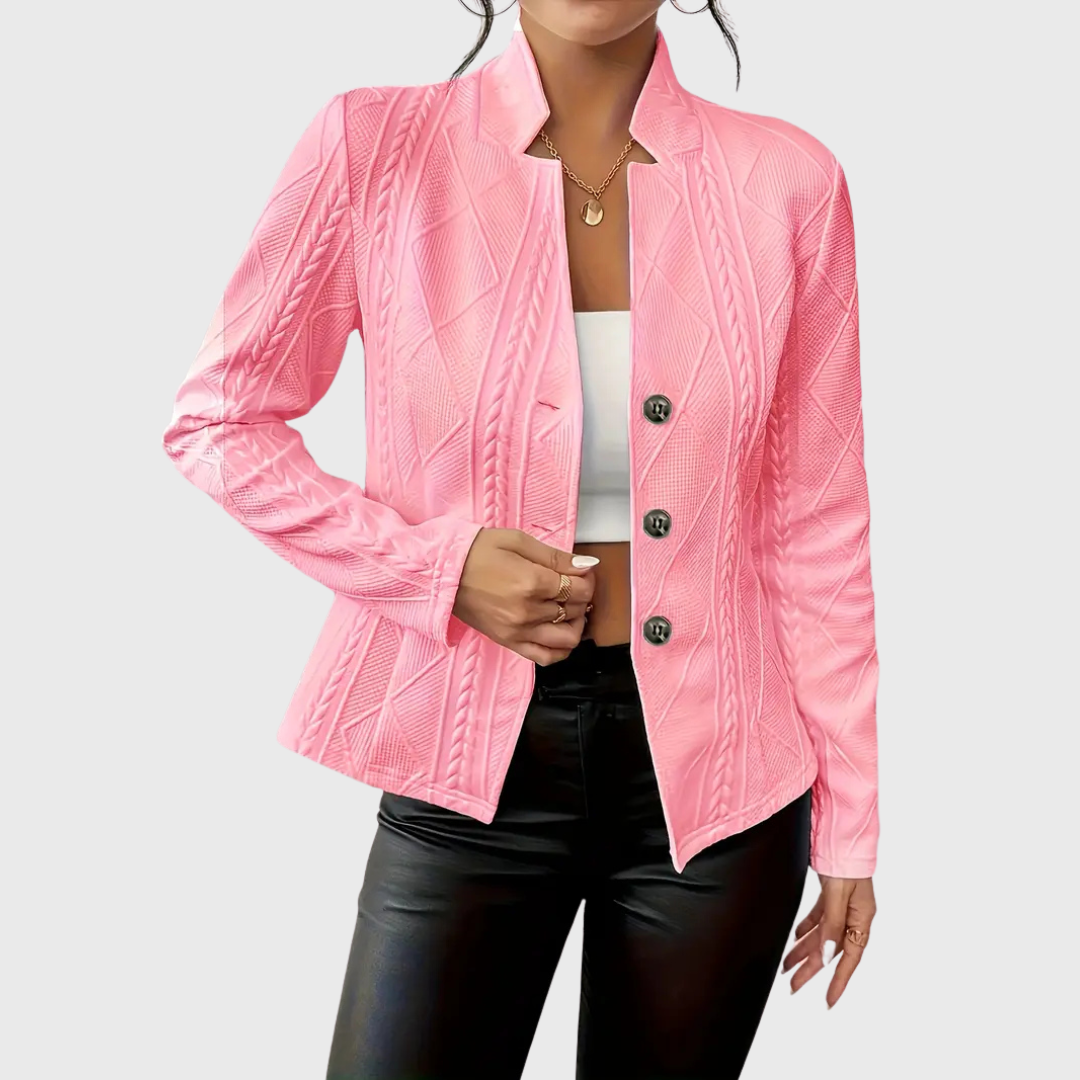Rose™ | Elegant Detail Blazer - By Mezory-London
