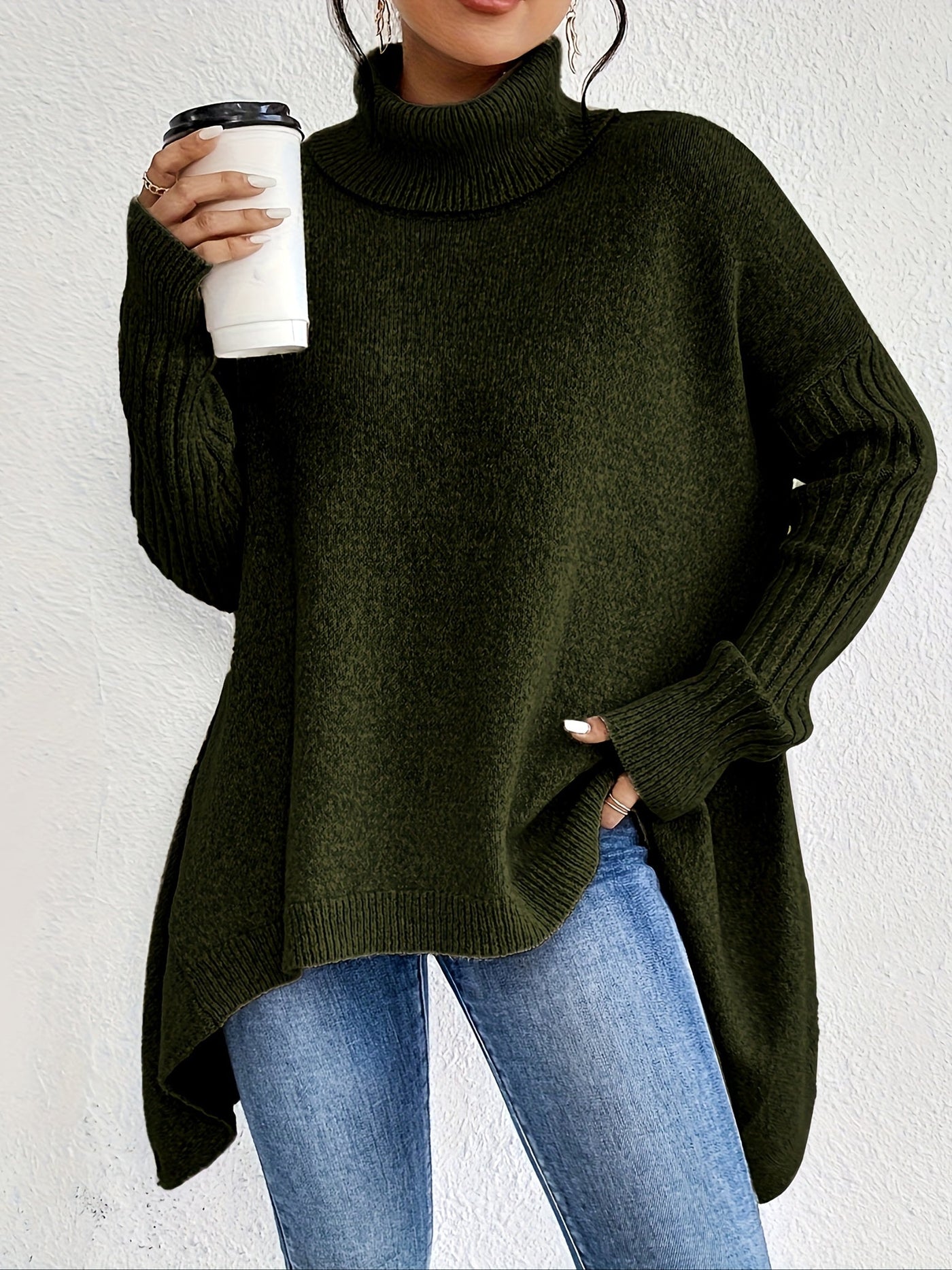Bella™ | Cozy Knit Turtleneck - By Mezory-London