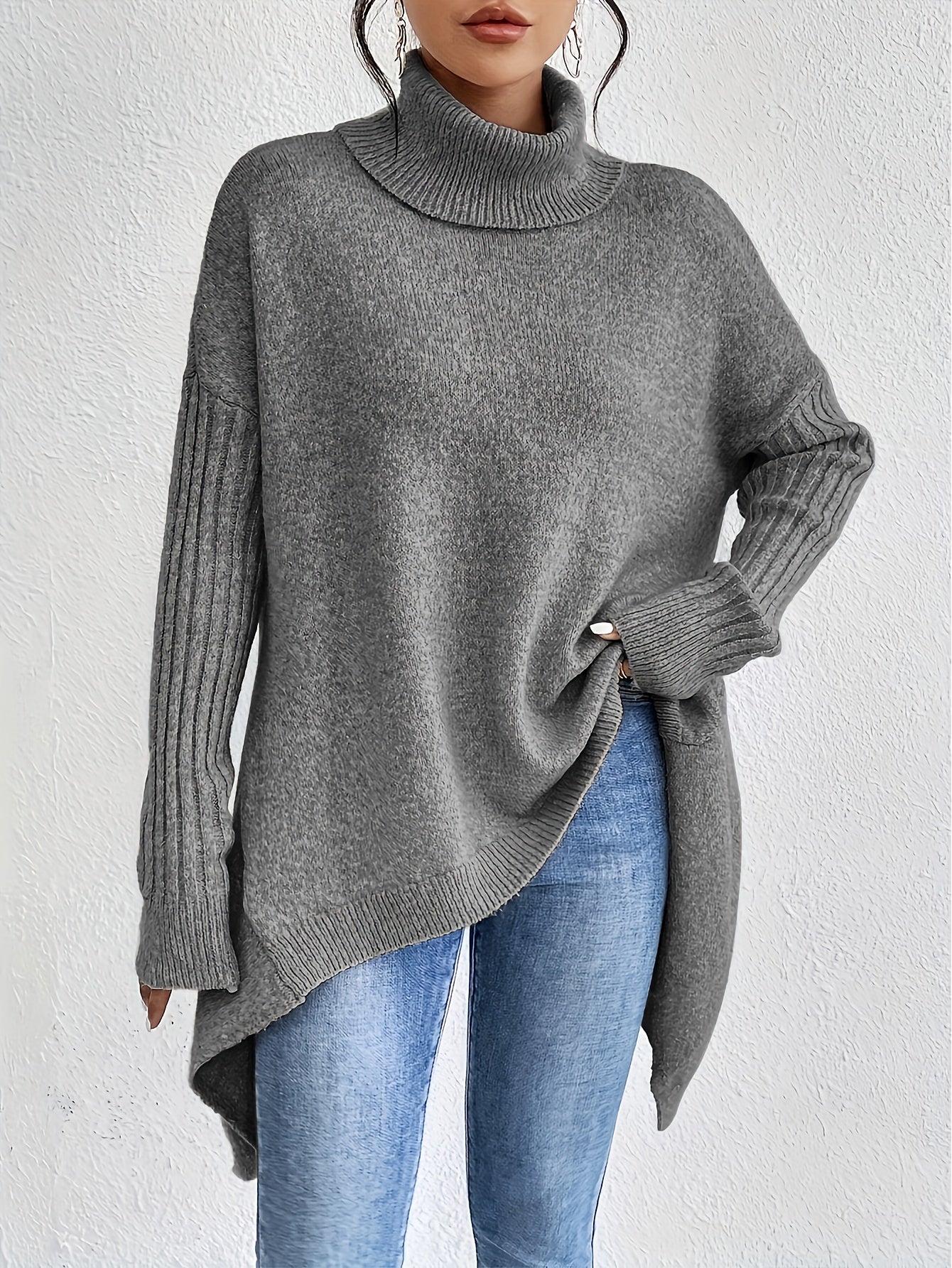 Bella™ | Cozy Knit Turtleneck - By Mezory-London