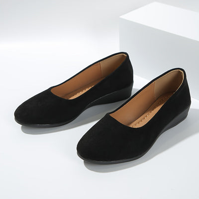 Ava™ | Sleek Comfort Wedge Flats - By Mezory-London