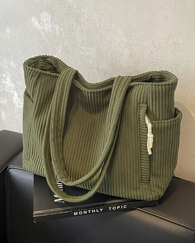 Nora™ | Soft Ribbed Everyday Bag