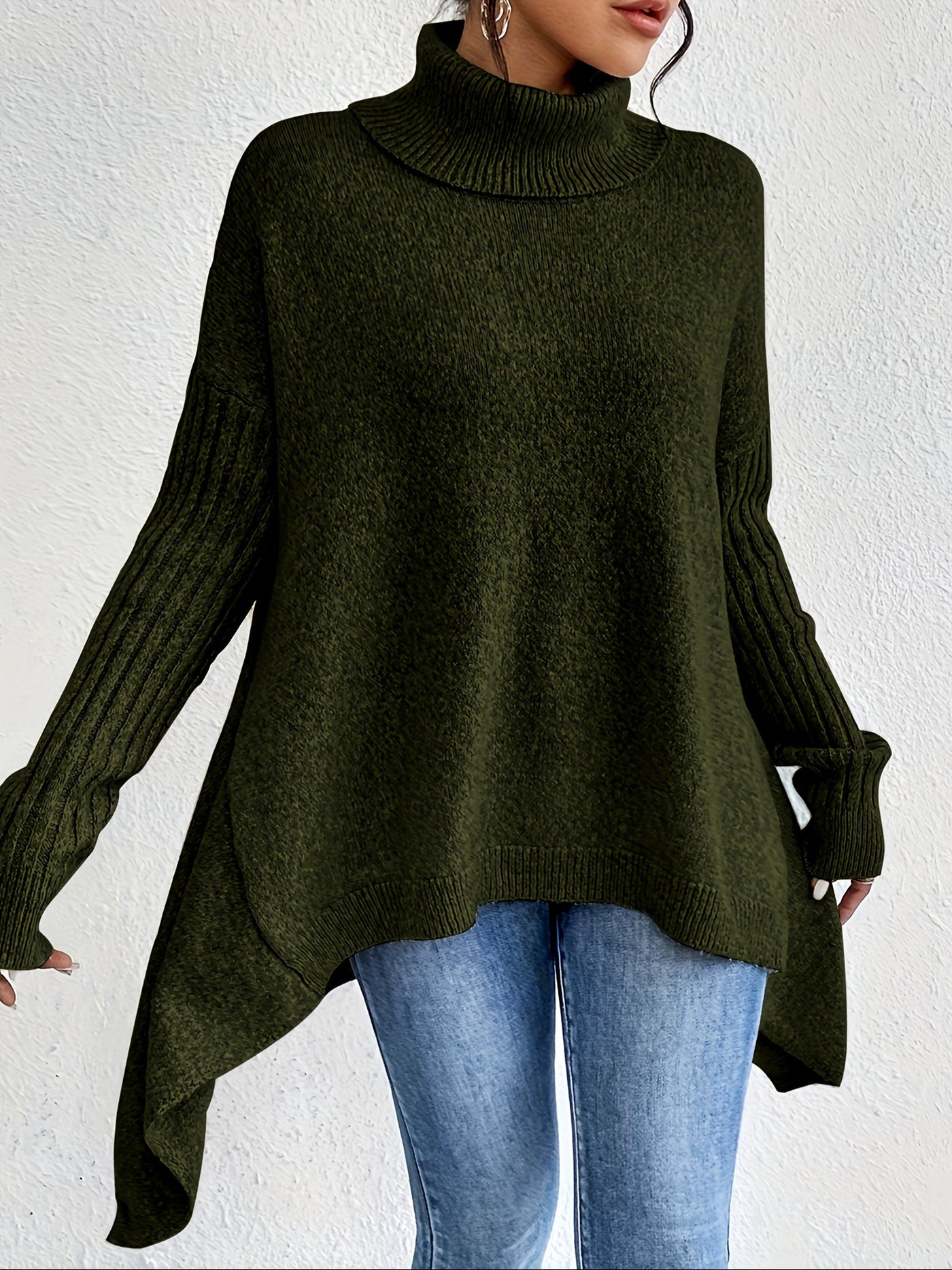 Bella™ | Cozy Knit Turtleneck - By Mezory-London