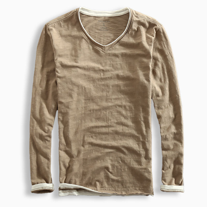 Miles™ | Cotton Long Sleeve Shirt