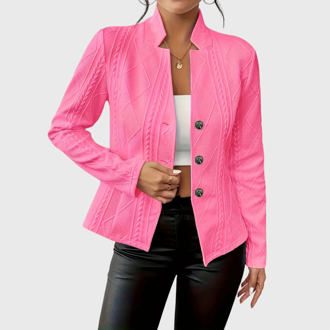 Rose™ | Elegant Detail Blazer - By Mezory-London