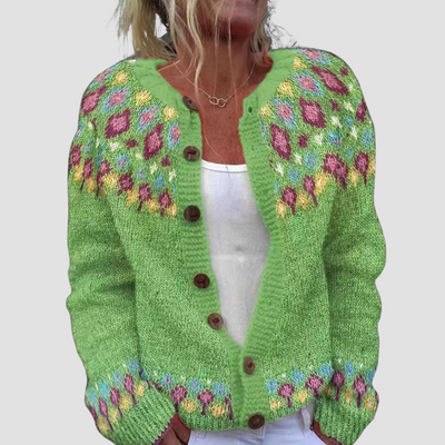 Eva™ | Timeless Patterned Cardigan