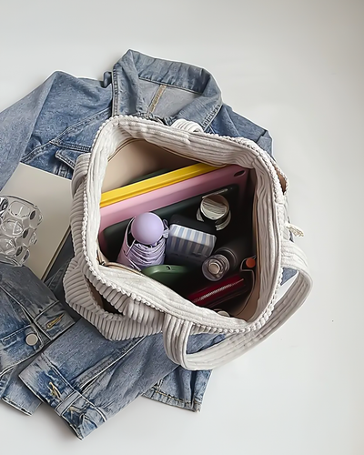 Nora™ | Soft Ribbed Everyday Bag