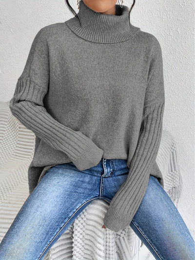 Bella™ | Cozy Knit Turtleneck - By Mezory-London