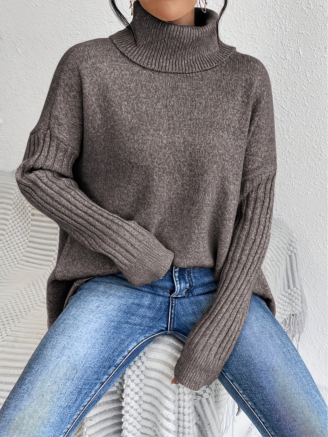 Bella™ | Cozy Knit Turtleneck - By Mezory-London