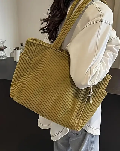 Nora™ | Soft Ribbed Everyday Bag
