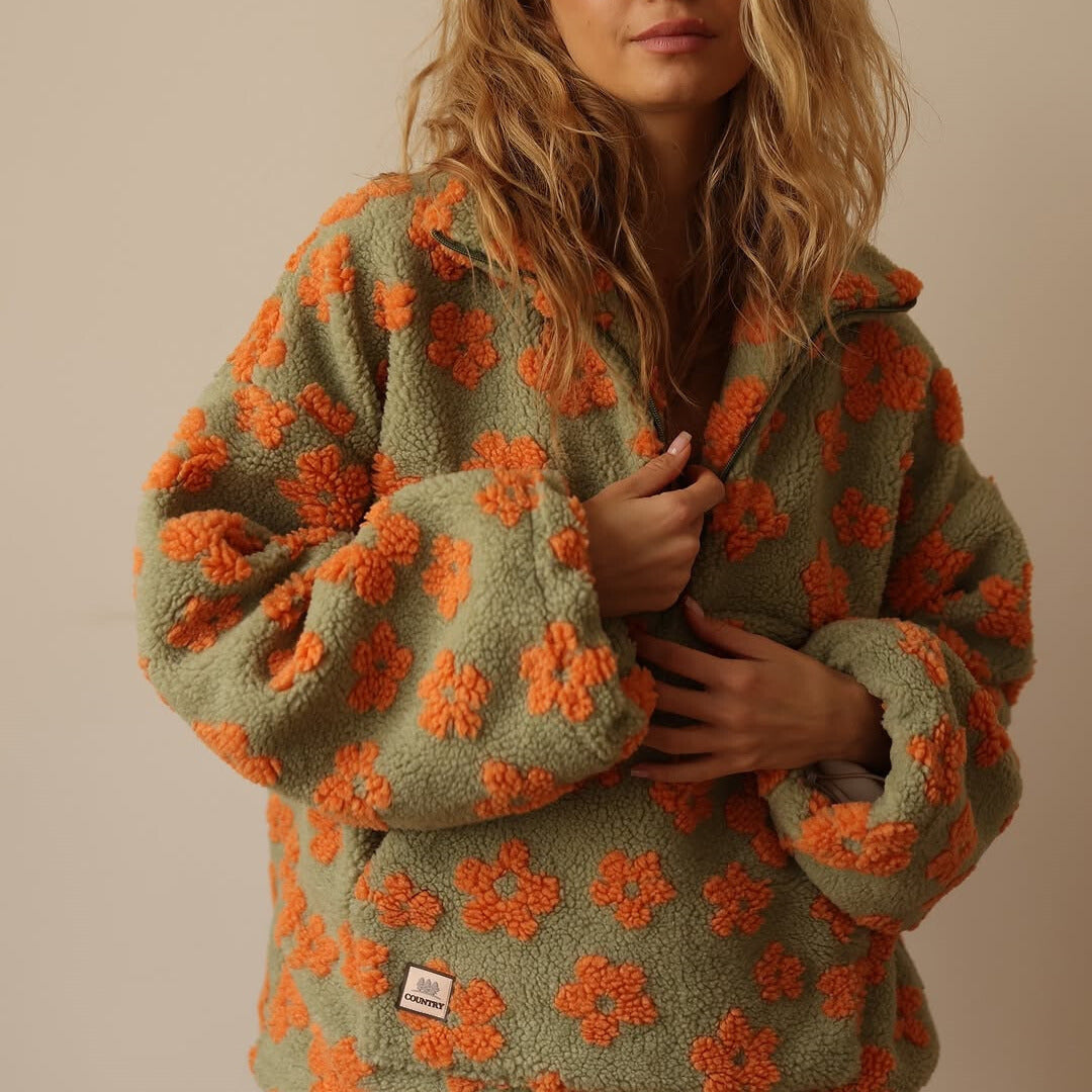 Daisy™ | Bloom-Pattern Pullover - By Mezory-London