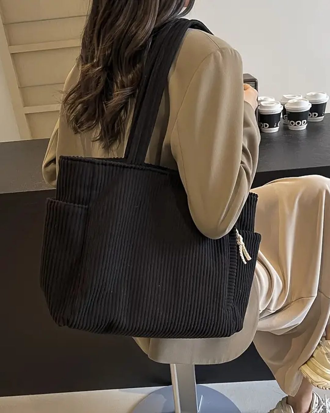 Nora™ | Soft Ribbed Everyday Bag