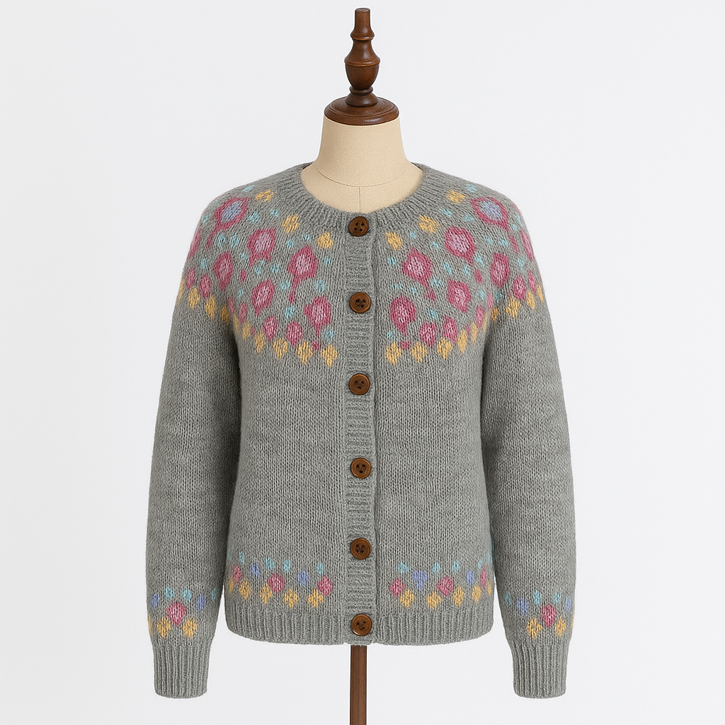 Eva™ | Timeless Patterned Cardigan