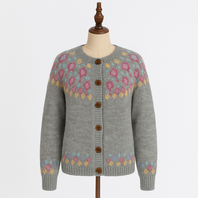Eva™ | Timeless Patterned Cardigan