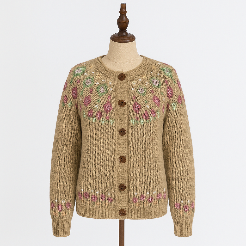 Eva™ | Timeless Patterned Cardigan