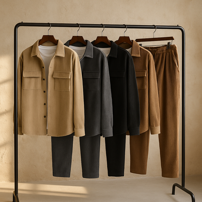 Carter™ | Corduroy Lounge Set - By Mezory-London