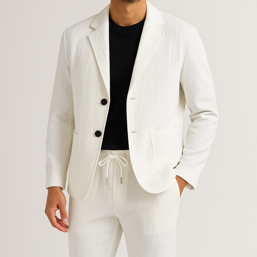 Edward™ | Lightweight Linen Blazer Set