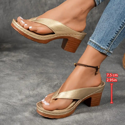 Sophia™ | Orthopedic Heeled Sandals