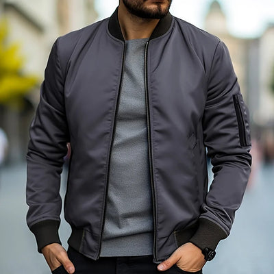 Logan™ | Timeless Comfort Bomber Jacket