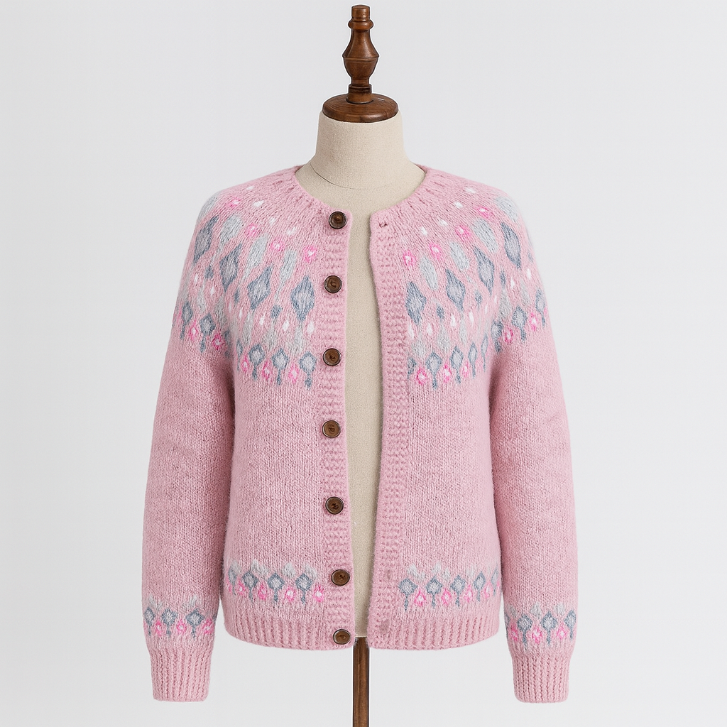 Eva™ | Timeless Patterned Cardigan