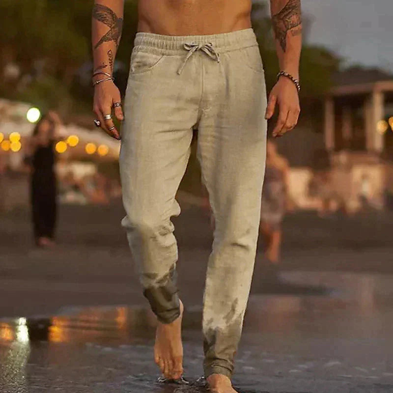 Liam™ | Relaxed Linen Beach Pants