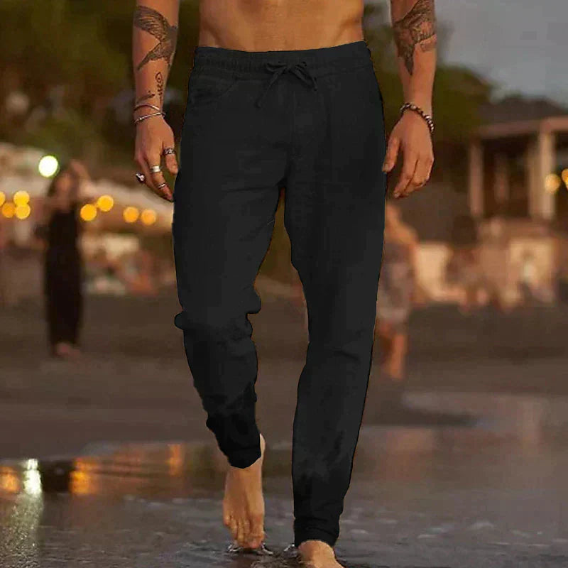 Liam™ | Relaxed Linen Beach Pants